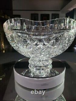 10 Footed Centerpiece Bowl- Waterford Signed Cut Glass Crystal Voyage of Hope