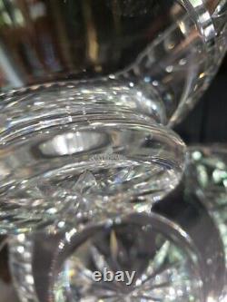 10 Footed Centerpiece Bowl- Waterford Signed Cut Glass Crystal Voyage of Hope