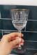 10 Lenox Regency Crystal 7 1/4 Wine Glass Cut Bowl Gold Trim
