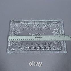 11/7/1 Waterford Clear Crystal Glass Lismore Rectangular Sandwich Tray