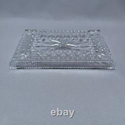 11/7/1 Waterford Clear Crystal Glass Lismore Rectangular Sandwich Tray