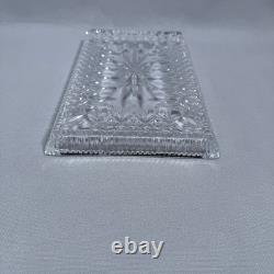 11/7/1 Waterford Clear Crystal Glass Lismore Rectangular Sandwich Tray