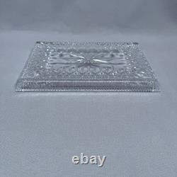 11/7/1 Waterford Clear Crystal Glass Lismore Rectangular Sandwich Tray