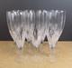 11 Mikasa Phoenix Crystal Iced Tea Glasses Vertical Cuts 8 7/8 Tall