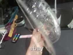 11 Oval BOWL American Brilliant Period Cut Glass Crystal signed Libbey #378