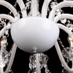 12 Arms K9 Crystal Cut Glass Large Chandelier Pendant Ceiling Candle Light E12