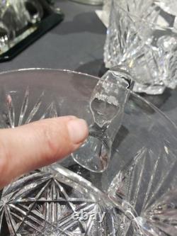 12 Rare Punch Cups American Brilliant Period Cut Glass Crystal Libbey Harvard