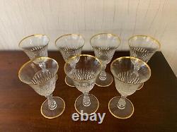 12 Water Glasses Lozère Model Cut Crystal from Saint Louis (Price per Unit)