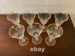 12 Water Glasses Lozère Model Cut Crystal from Saint Louis (Price per Unit)