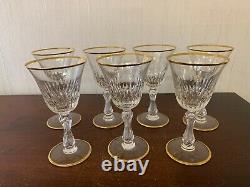 12 Water Glasses Lozère Model Cut Crystal from Saint Louis (Price per Unit)