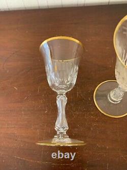 12 Water Glasses Lozère Model Cut Crystal from Saint Louis (Price per Unit)