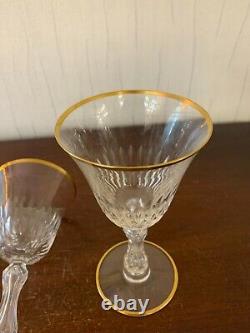 12 Water Glasses Lozère Model Cut Crystal from Saint Louis (Price per Unit)