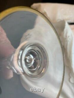 12 Water Glasses Lozère Model Cut Crystal from Saint Louis (Price per Unit)