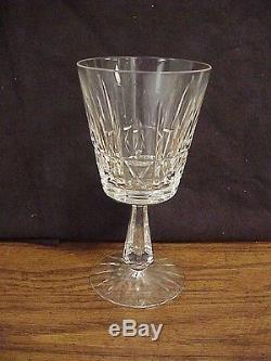 12 Waterford kylemore Clear Cut Crystal Water Goblet Glasses