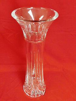 16 Flared WATERFORD Crystal Cut Glass Vase IRELAND BEAUTIFUL Large