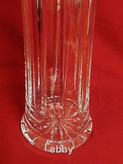 16 Flared WATERFORD Crystal Cut Glass Vase IRELAND BEAUTIFUL Large