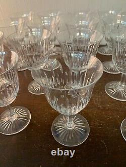18 Cut Crystal Water Glasses Daum (Price Per Unit)