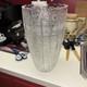 1900's Bohemian Czechoslovakia Crystal Glass Cut Flower Vase