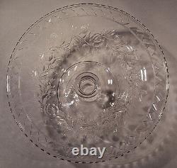 2 ABP Cut Crystal Compotes Late American Brilliant SIGNED HAWKES