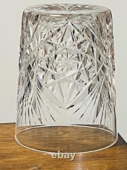 2 Antique American Brilliant Period Cut Crystal Whiskey Glasses Discontinued