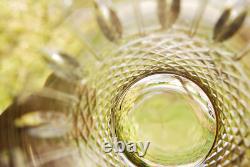 2 MF Cristal de Paris YVAN Cut Crystal Clear 6 Highball Glass Tumblers