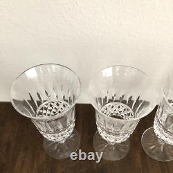 2 WATERFORD Crystal Maeve Cut 6.5 Iced Tea Glass 10 oz Goblet Made in Ireland