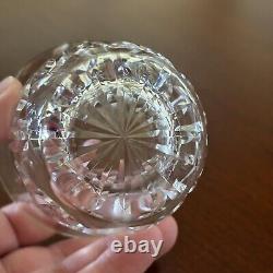 2 Waterford Crystal Ballyshannon Old Fashioned Glass Clear Cut Glasses Flared