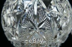 2 Waterford Millennium Cut Crystal Hurricane Lanterns Lamp Time Square Star Hope