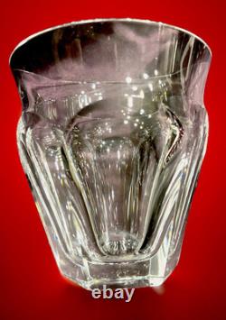 3 1/2x3 1/4 Baccarat Harcourt Talleyrand Cut Crystal Tumbler Glass 4 Available