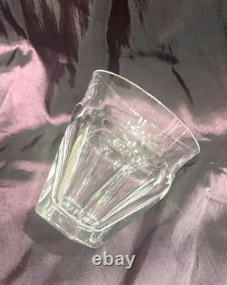 3 1/2x3 1/4 Baccarat Harcourt Talleyrand Cut Crystal Tumbler Glass 4 Available
