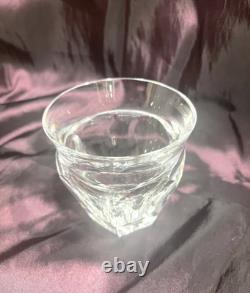 3 1/2x3 1/4 Baccarat Harcourt Talleyrand Cut Crystal Tumbler Glass 4 Available