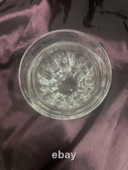 3 1/2x3 1/4 Baccarat Harcourt Talleyrand Cut Crystal Tumbler Glass 4 Available