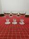3 Tiffany & Co Rock Cut Crystal Water Goblets Glasses