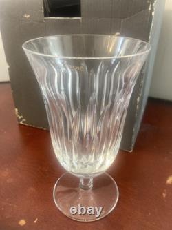 3 Waterford Crystal CARINA Footed Ices Tea Glass with Original Box Excellent