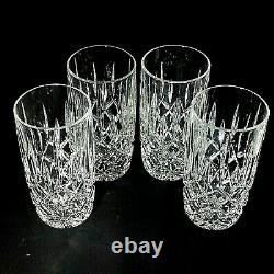 4 (Four) GORHAM Lady Anne Cut Lead Crystal Highball Glasses-DISCONTINUED