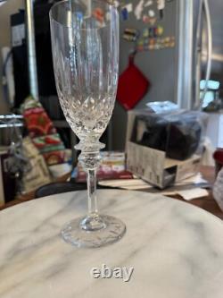 4 Vintage Rogaska 2000 Cut Crystal Champagne flutes 20 new (5 boxes 4 per box)