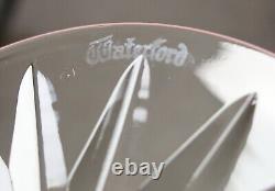 4 Vintage Waterford Hibernia Heavily Cut Crystal Champagne Flutes Glasses Set