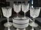 4 Water Goblet American Brilliant Period Cut Glass Crystal Krantz Smith Electra