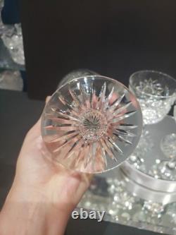 (4) Water Goblets 5-3/4 glasses American Brilliant Cut Glass Crystal Maple City