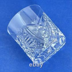 4 Waterford Clare Cut Crystal Old Fashioned Glasses 3-3/8 Old Mark Vintage