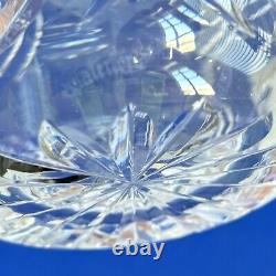 4 Waterford Clare Cut Crystal Old Fashioned Glasses 3-3/8 Old Mark Vintage