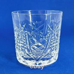 4 Waterford Clare Cut Crystal Old Fashioned Glasses 3-3/8 Old Mark Vintage