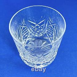 4 Waterford Clare Cut Crystal Old Fashioned Glasses 3-3/8 Old Mark Vintage