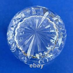 4 Waterford Clare Cut Crystal Old Fashioned Glasses 3-3/8 Old Mark Vintage