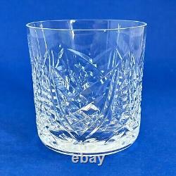 4 Waterford Clare Cut Crystal Old Fashioned Glasses 3-3/8 Old Mark Vintage