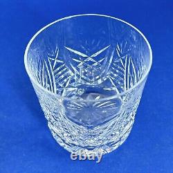4 Waterford Clare Cut Crystal Old Fashioned Glasses 3-3/8 Old Mark Vintage
