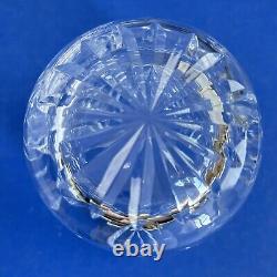 4 Waterford Clare Cut Crystal Old Fashioned Glasses 3-3/8 Old Mark Vintage