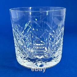 4 Waterford Clare Cut Crystal Old Fashioned Glasses 3-3/8 Old Mark Vintage