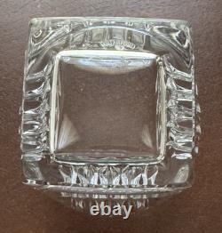 4 Waterford Crystal CLARION Double Old Fashioned Glasses Signed Jim O'Leary