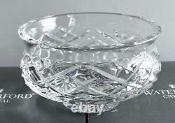 4 Waterford Crystal Lismore 5.5 Footed Soup Salad Fruit Bowls Signed New